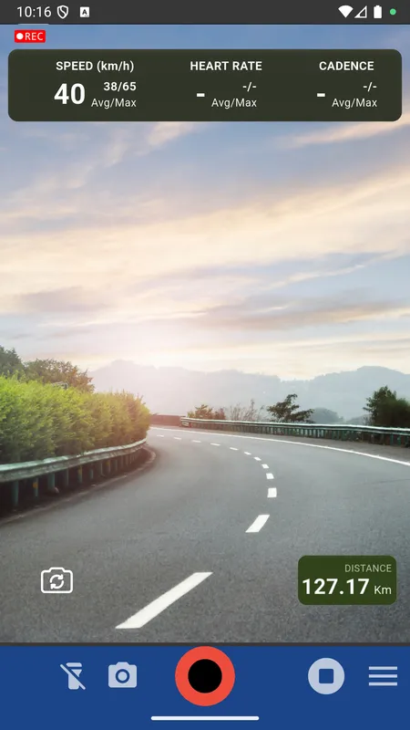 CycloBikeMeter Screenshot 2